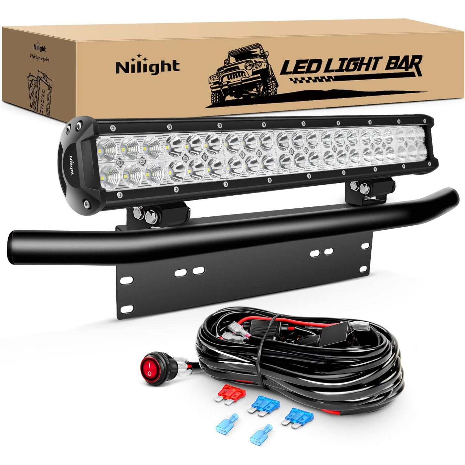 Flood Tray Table - Nilight 20 İnç 126W LED Işık