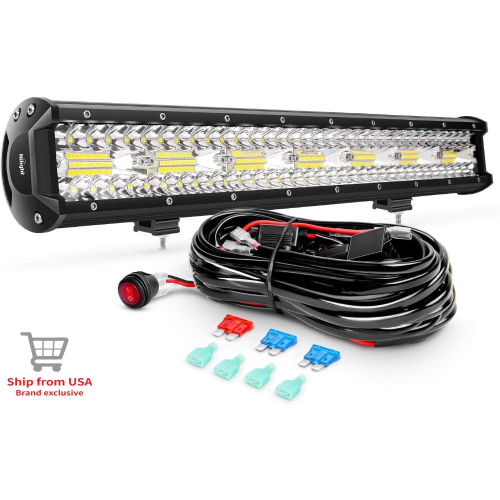 Flood Tray Table - Nilight 20' Combo LED Işık Bar