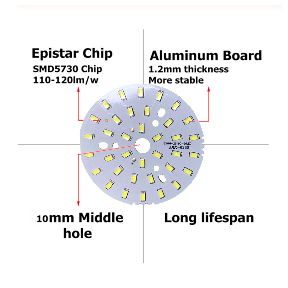 10 adet SMD 5730 LED alüminyum - Flood Tray Table incelemesi ve fiyatı