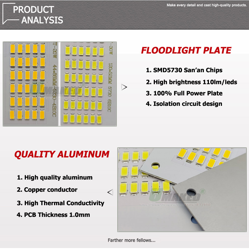 5 adet LED projektör yerine pl - Flood Tray Table incelemesi ve fiyatı