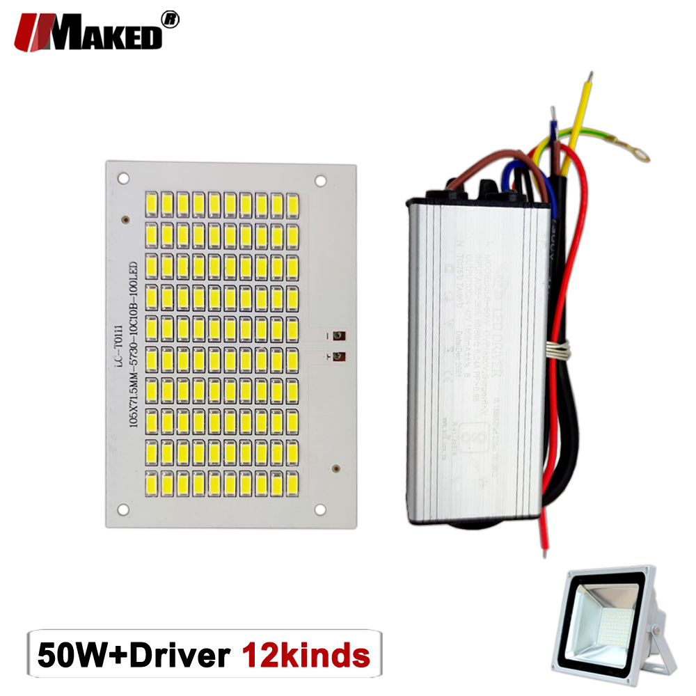50W LED PCB + sürücü projektör - Flood Tray Table incelemesi ve fiyatı